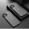 Husa iPhone 12 Pro Max, Plastic Dur cu protectie camera, Negru